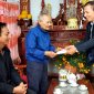 Lãnh đạo Đảng ủy, UBND, UBMTTQ xã Tân Châu  thăm, tặng quà Tết  nguyên lãnh đạo Đảng qua các kỳ, các đối tượng chính sách, người có công nhân dịp tết nguyên đán Giáp Thìn 2024